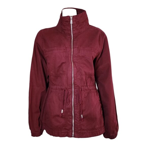 Old Navy Jacket Womens Size L Large Purple Pockets Full Zip Long Sleeve Outdoor - Picture 2 of 7